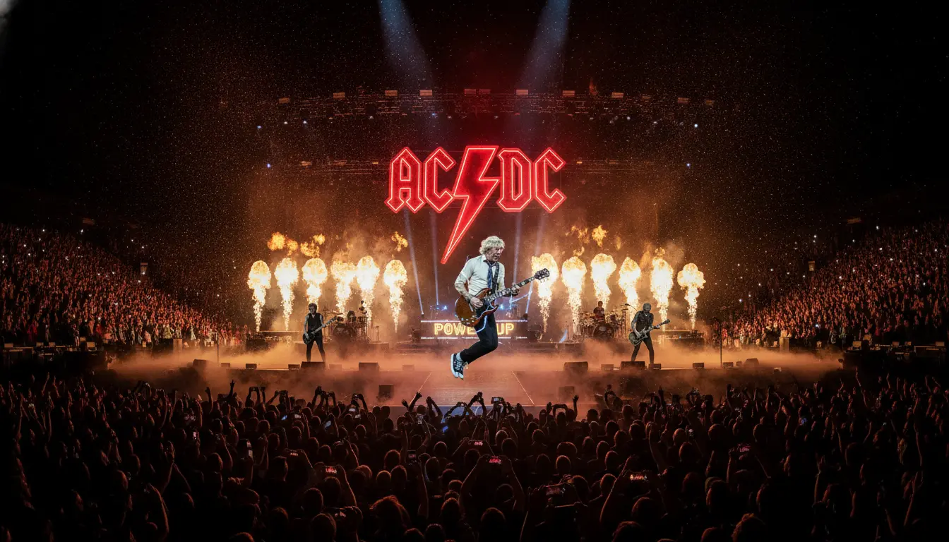 La gira mundial 'Power Up' de AC/DC enciende la especulación sobre el capítulo final de la legendaria banda