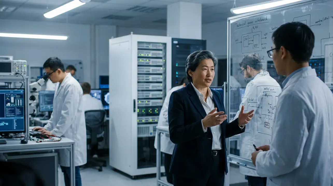 AMD CEO 苏姿丰不畏惧竞争