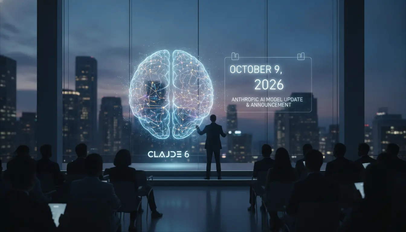 Anthropic setzt Oktober 2026 für großes KI-Modell-Update an, Industrie blickt auf potenzielles Claude 6 Debüt