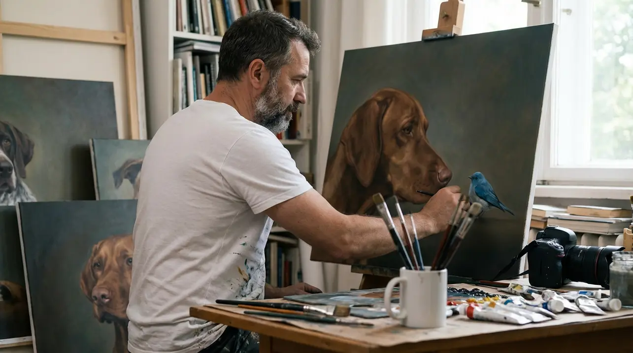 绘画中的艺术史犬鸟：作为酷儿化身的动物