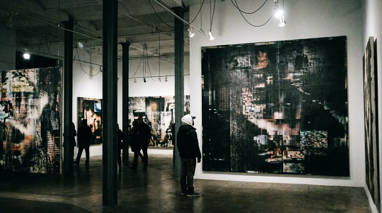 Connor Wright's 'Alexa, Truth or Dare?' Interrogates the AI Age Through Monumental Painting