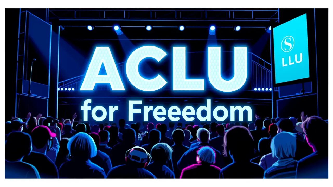 Artists Perform at ACLU Benefit Concert in Brooklyn.