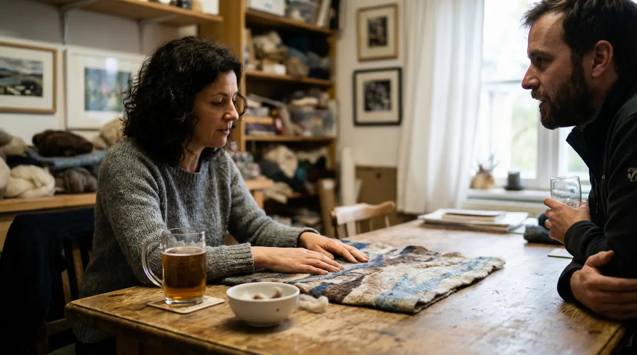 Beer With a Painter: Melissa Joseph on Felt and Family History