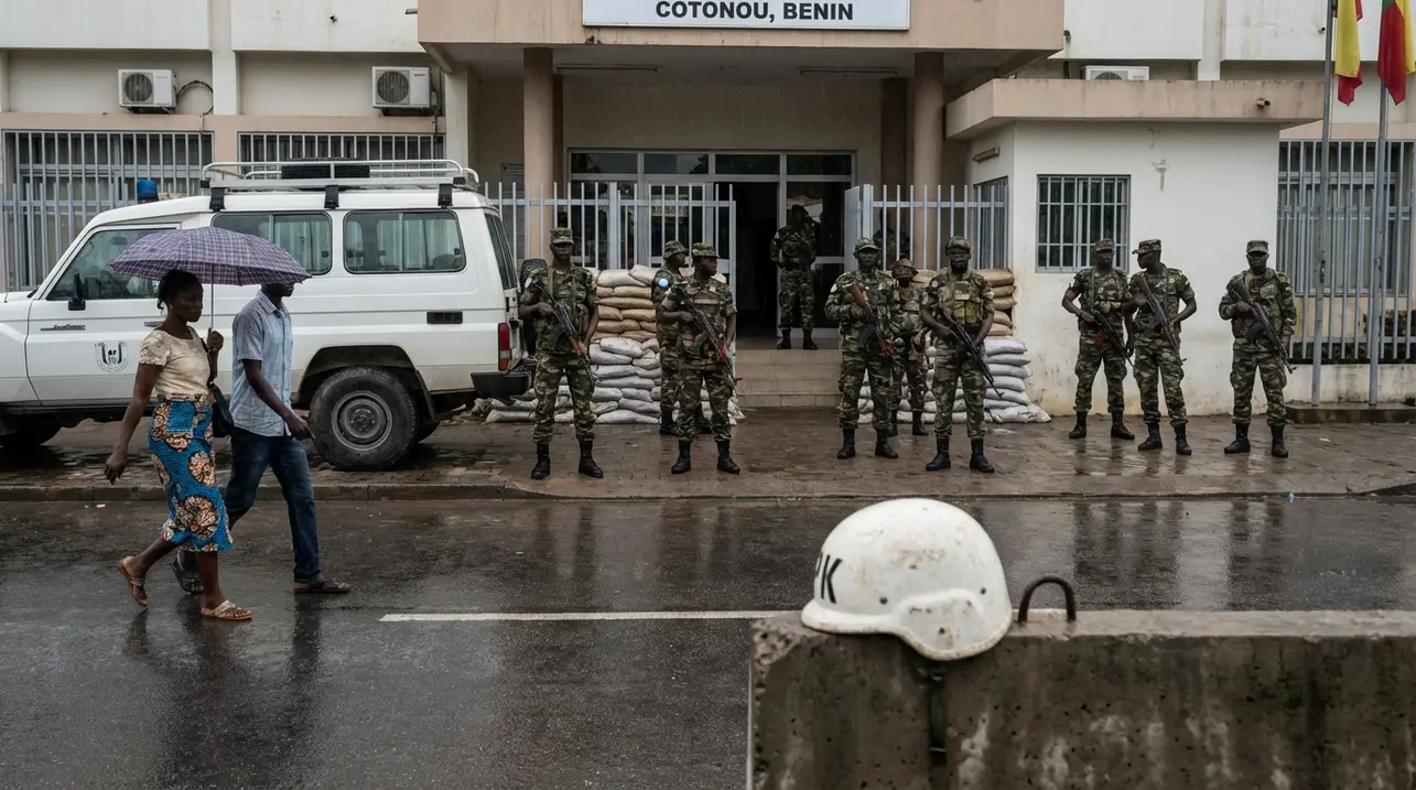 Benin government thwarts military coup attempt against President Talon.