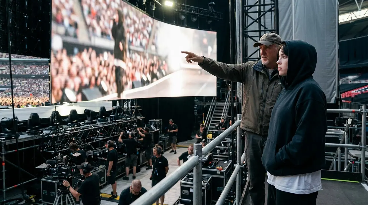 比莉·艾利什发布詹姆斯·卡梅隆执导演唱会电影预告片