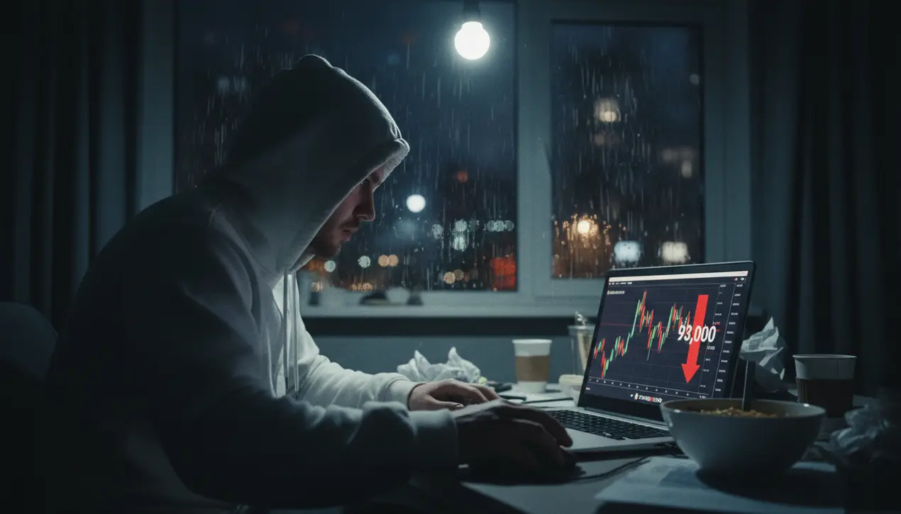 Bitcoin Starts the Week Below $95K as Market Sentiment Turns to Extreme Fear