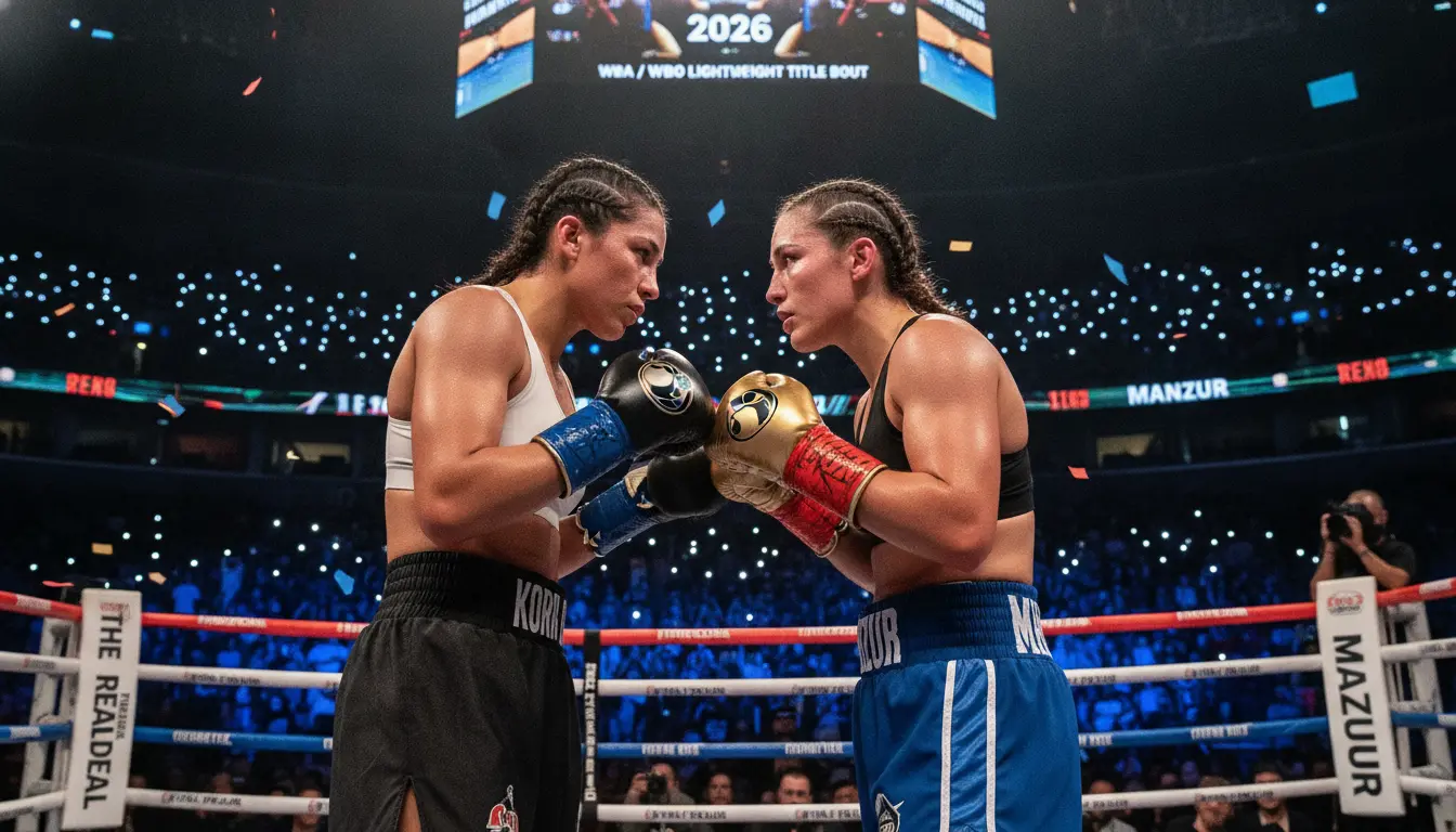 El Mundo del Boxeo se Prepara para el Combate por el Título Ligero de la AMB/OMB de 2026: Serrano se Enfrenta a Manzur