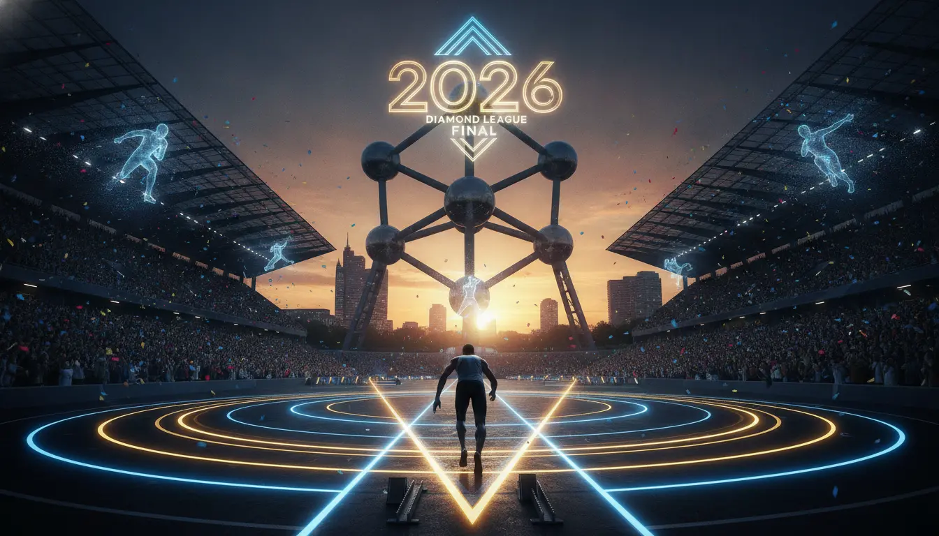 Bruselas se Prepara para un Espectáculo de Atletismo de Élite en la Final de la Liga de Diamantes de 2026