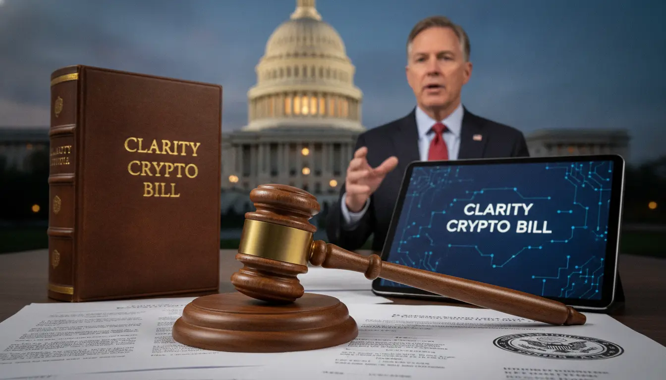 CLARITY 암호화폐 법안, 상원 투표 임박… 스콧 의원 확인