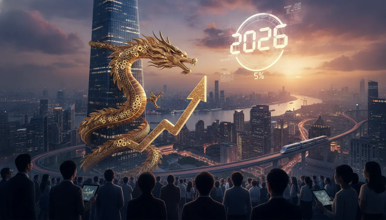 Trayectoria Económica de China Bajo Escrutinio a Medida que se Acerca el Objetivo de Crecimiento de 2026