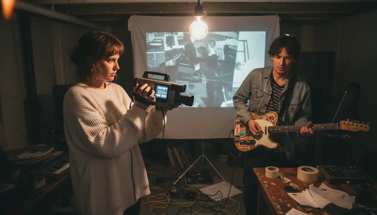 Creating Nostalgic DIY Music Videos on a Low Budget
