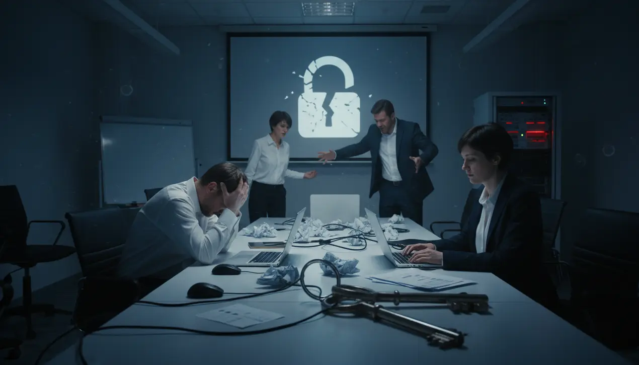 Cryptology Group Cancels Election After Losing Encryption Key.