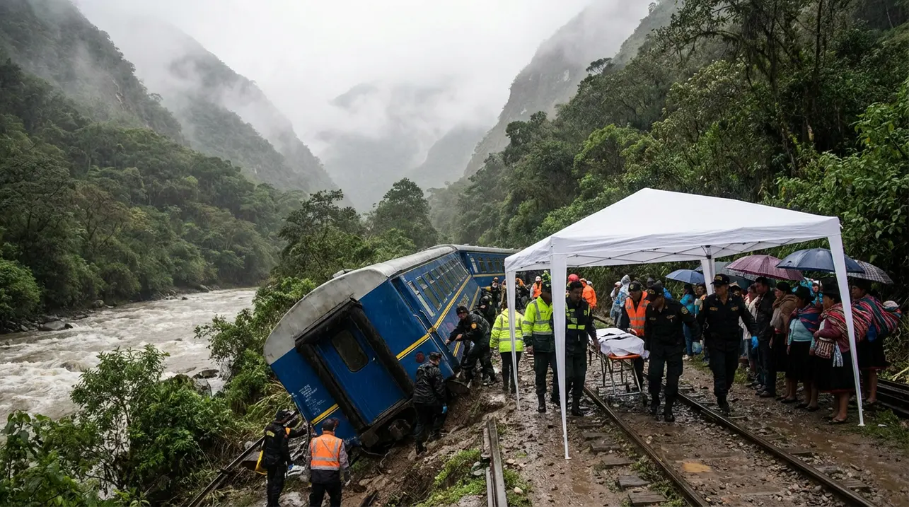 Outpoll | Accidente ferroviario mortal en la ruta a Machu Picchu