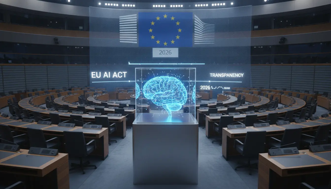 EU KI-Gesetz schreibt ab August 2026 umfassende Transparenz für KI-Systeme vor