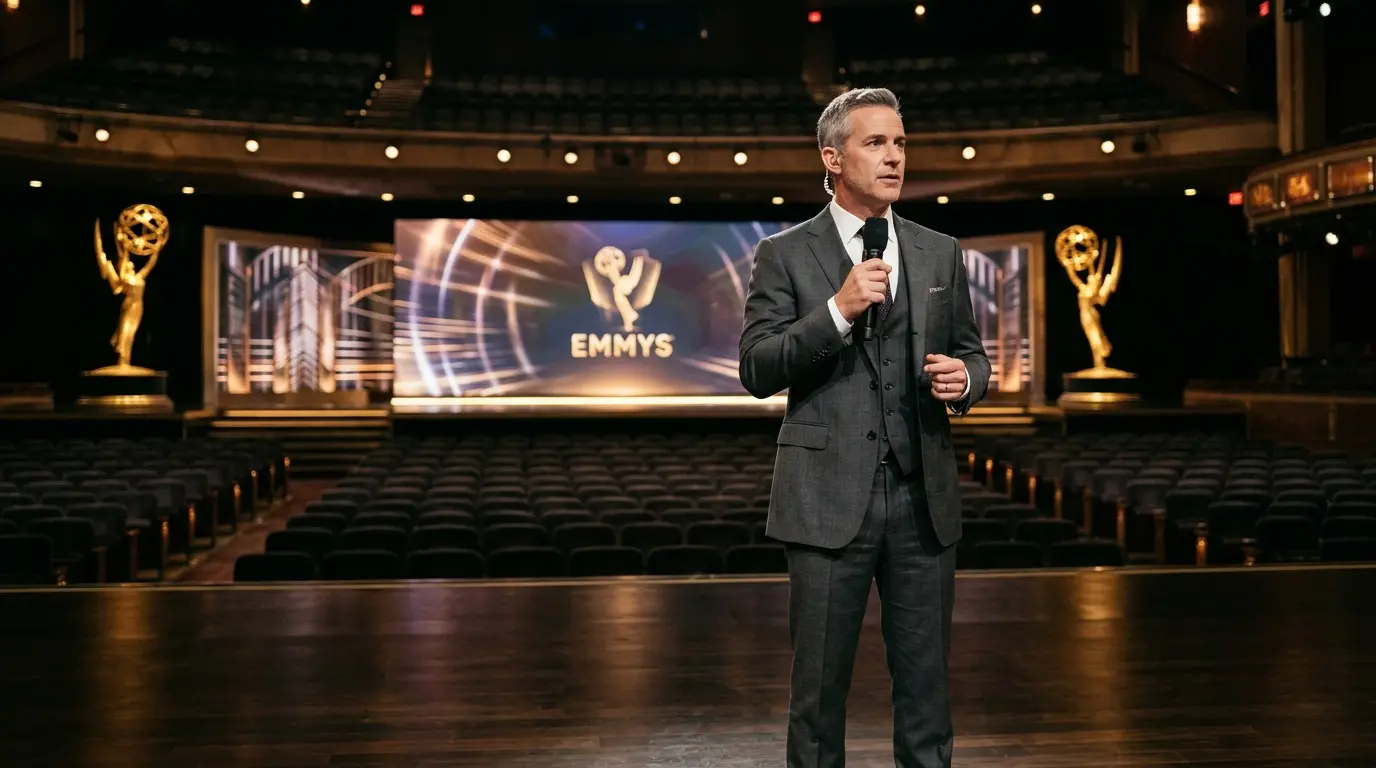 Organizadores do Emmy Consideram Formato de Apresentador Solo para a Cerimônia de 2026 em Meio à Evolução da TV ao Vivo