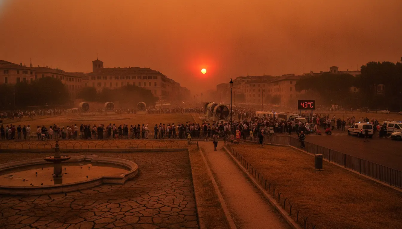 Europa Enfrenta Riscos Climáticos Crescentes Enquanto Ondas de Calor Recordes Elevam Temperaturas a Níveis Sem Precedentes