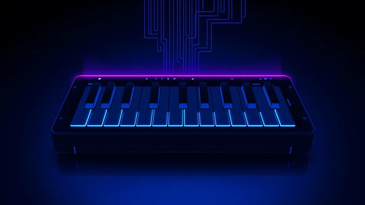 Everglow AI Music Sketchbook Creates Real-Time Compositions