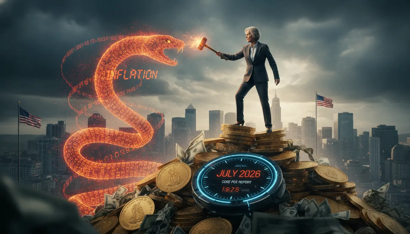 La Lucha a Largo Plazo de la Reserva Federal contra la Inflación se Intensifica Ante el Informe de IPC Subyacente de Julio de 2026