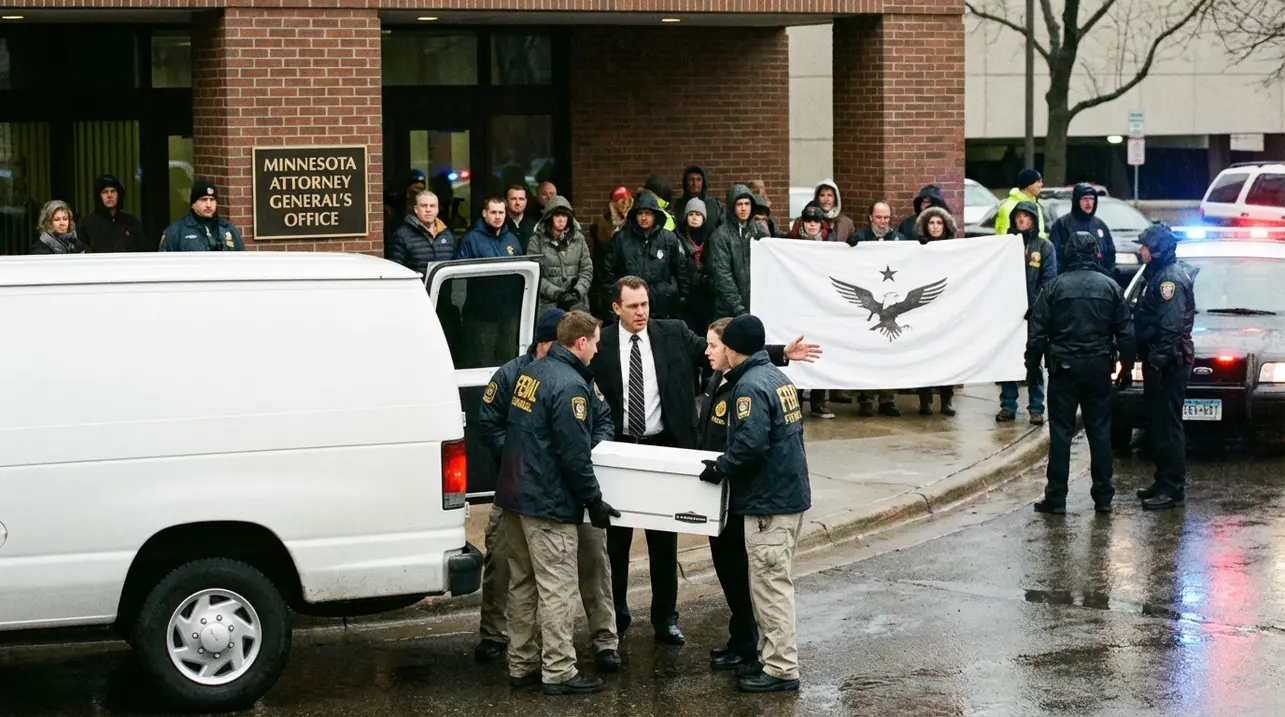 Governo federal bloqueia investigação do Minnesota sobre morte por tiro da ICE.