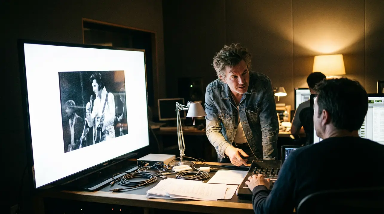 First trailer for Baz Luhrmann's Elvis Presley concert film released.