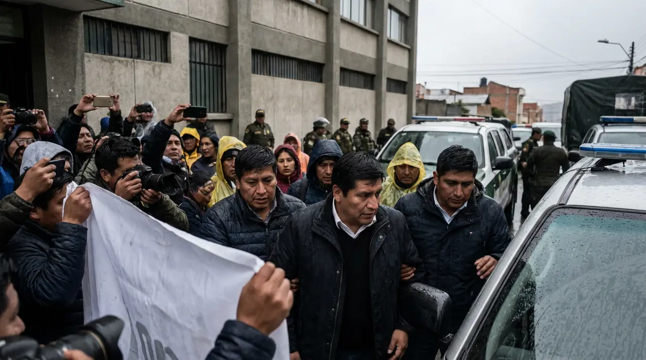 Bolivia in Turmoil as Ex-President Luis Arce Detained on Graft Allegations
