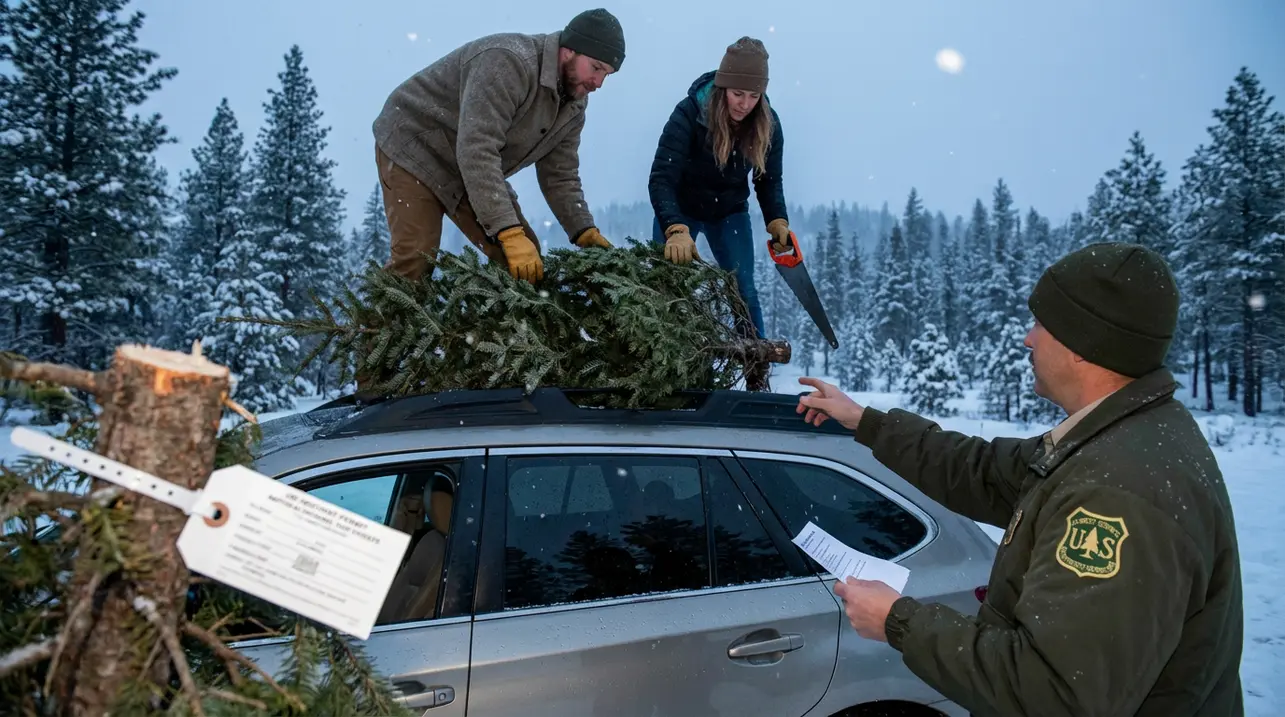 A Sustainable Tradition: How a U.S. Forest Service Permit Lets You Cut Your Own Christmas Tree