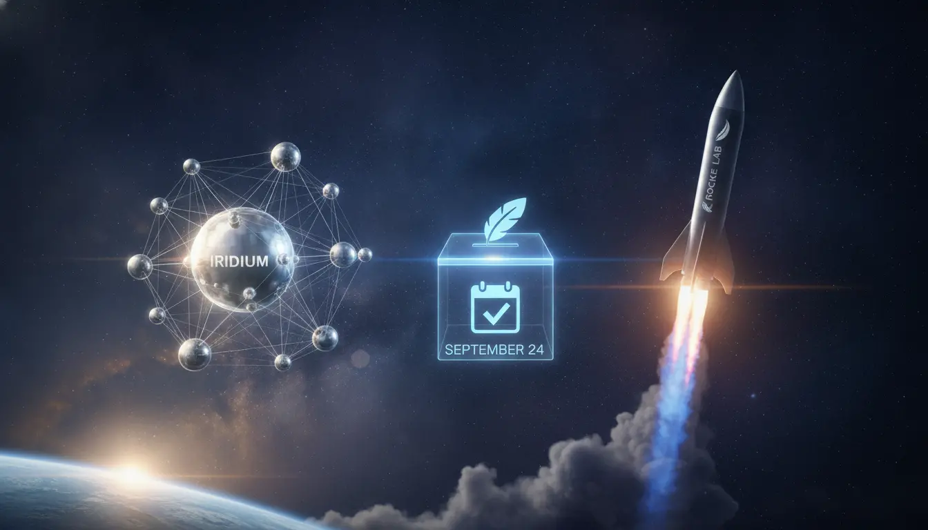 铱星股东将就火箭实验室收购案进行关键投票