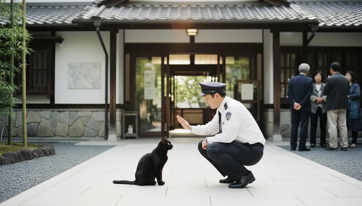 日本博物馆纪念深受爱戴的猫咪访客