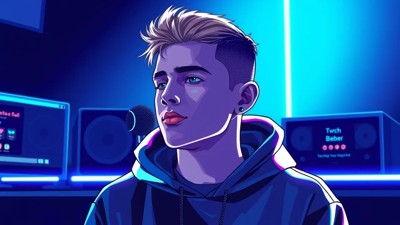 Justin Bieber Previews New Songs and Shares Feelings on Twitch