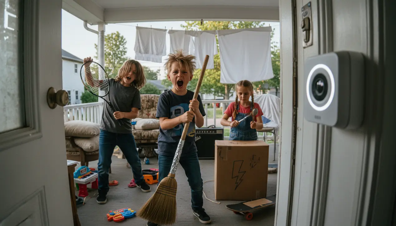 Kids' DIY Ring Camera Music Video Goes Viral