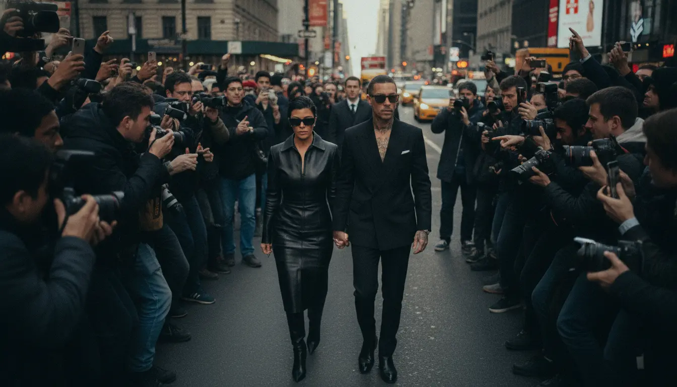 Kourtney Kardashian and Travis Barker's High-Profile Union Navigates Relentless Public Scrutiny