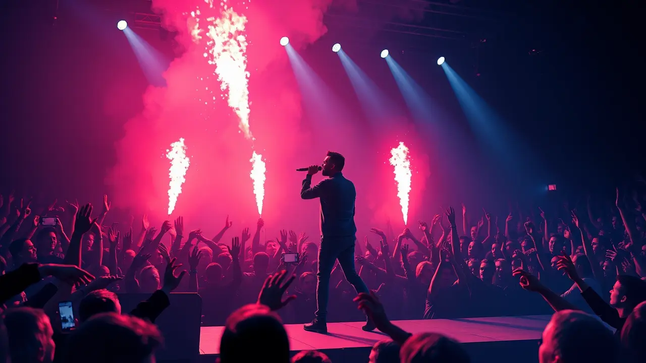 Liam Gallagher Condemns Fan for Setting Off Flares.