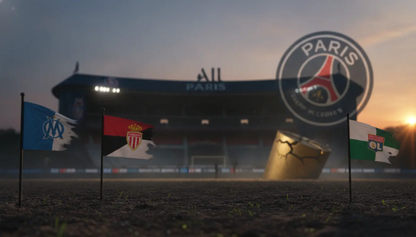 La Ligue 1 se prepara para un posible cambio de poder mientras los rivales observan el dominio de larga data del PSG