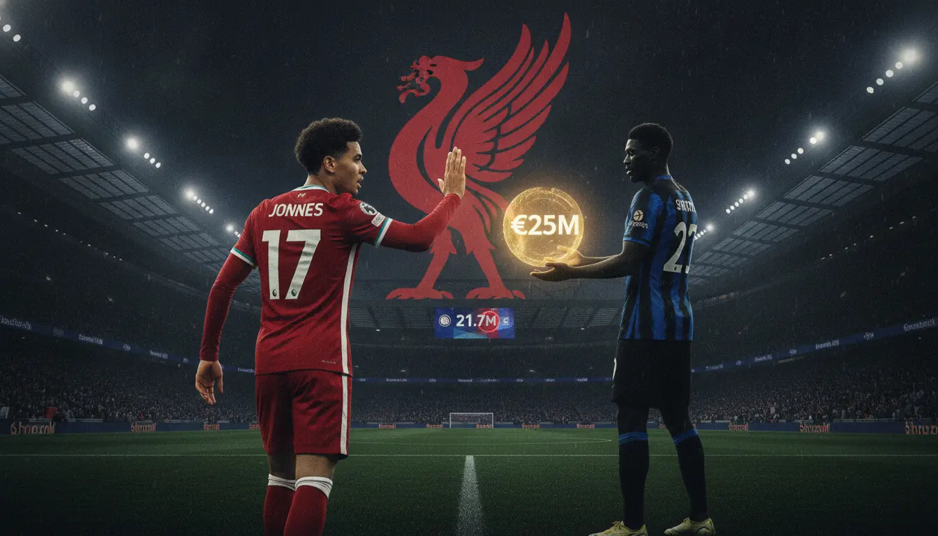 Liverpool reject £21.7m Inter Milan offer for Jones