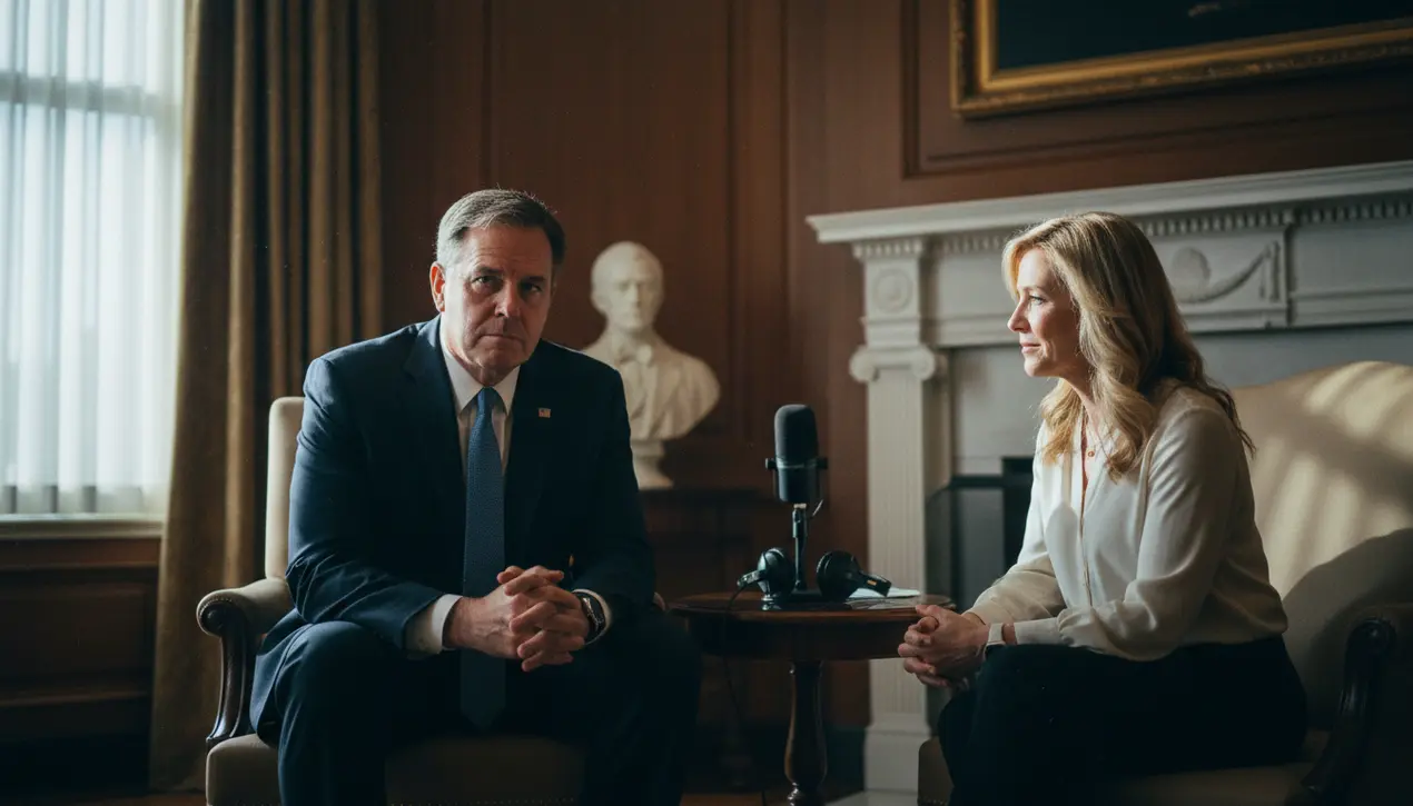 Mike Johnson warns Republicans on antisemitism in podcast interview.