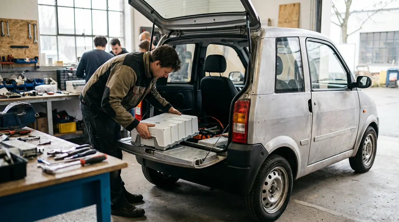 模块化电动城市汽车倡导用户可维修与可持续性