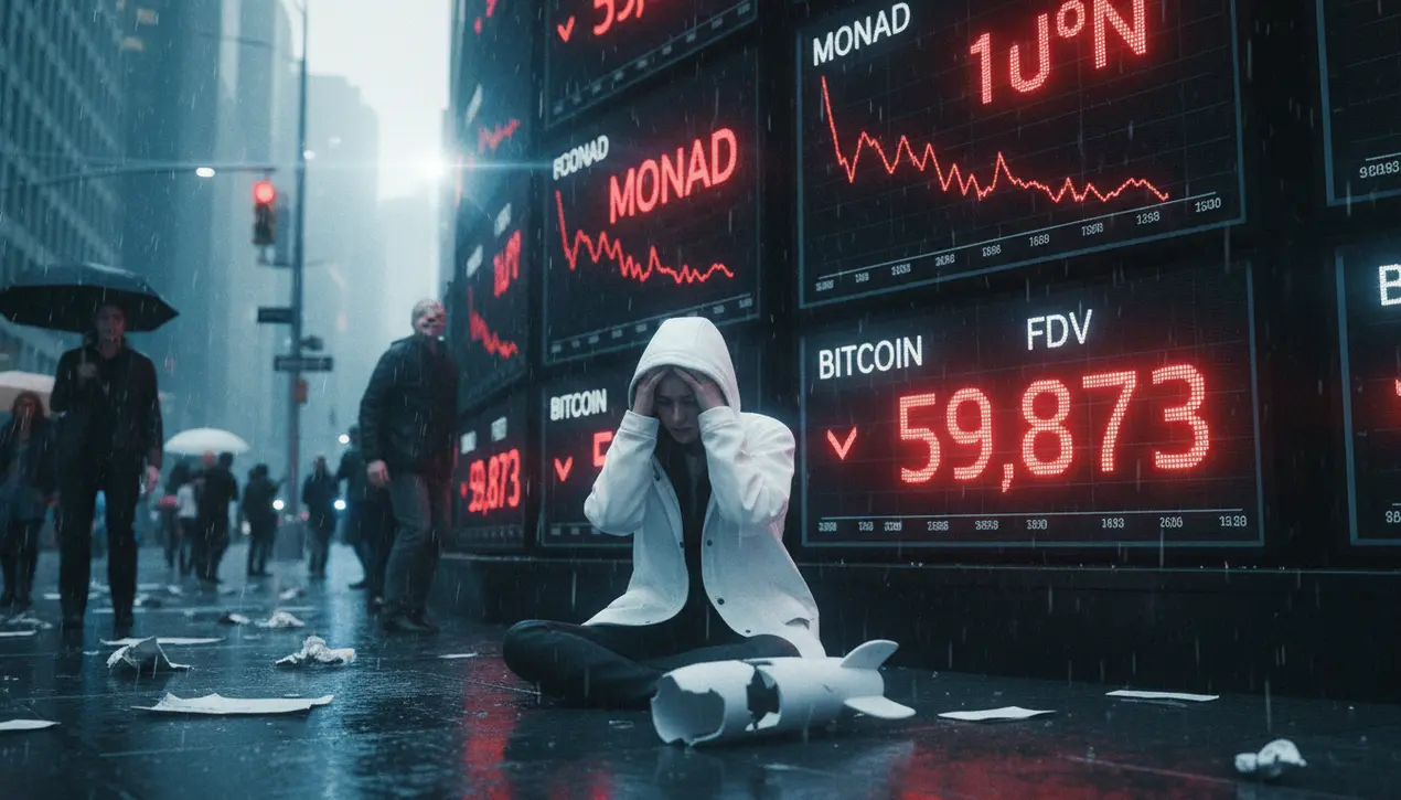 Monad’s Debut Shows Why FDV Forecasts Broke as Bitcoin Fell