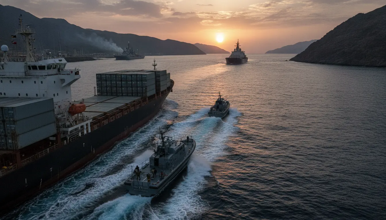 Tensões Crescentes no Estreito de Ormuz Ameaçam o Transporte Marítimo Global Em Meio a Ações Iranianas