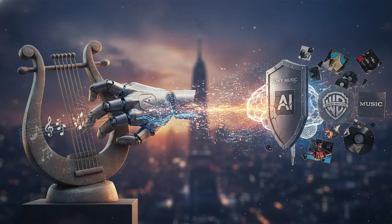 Music Giants Sony and Warner Accuse Anthropic of 'Brazen' Copyright Infringement in AI Training