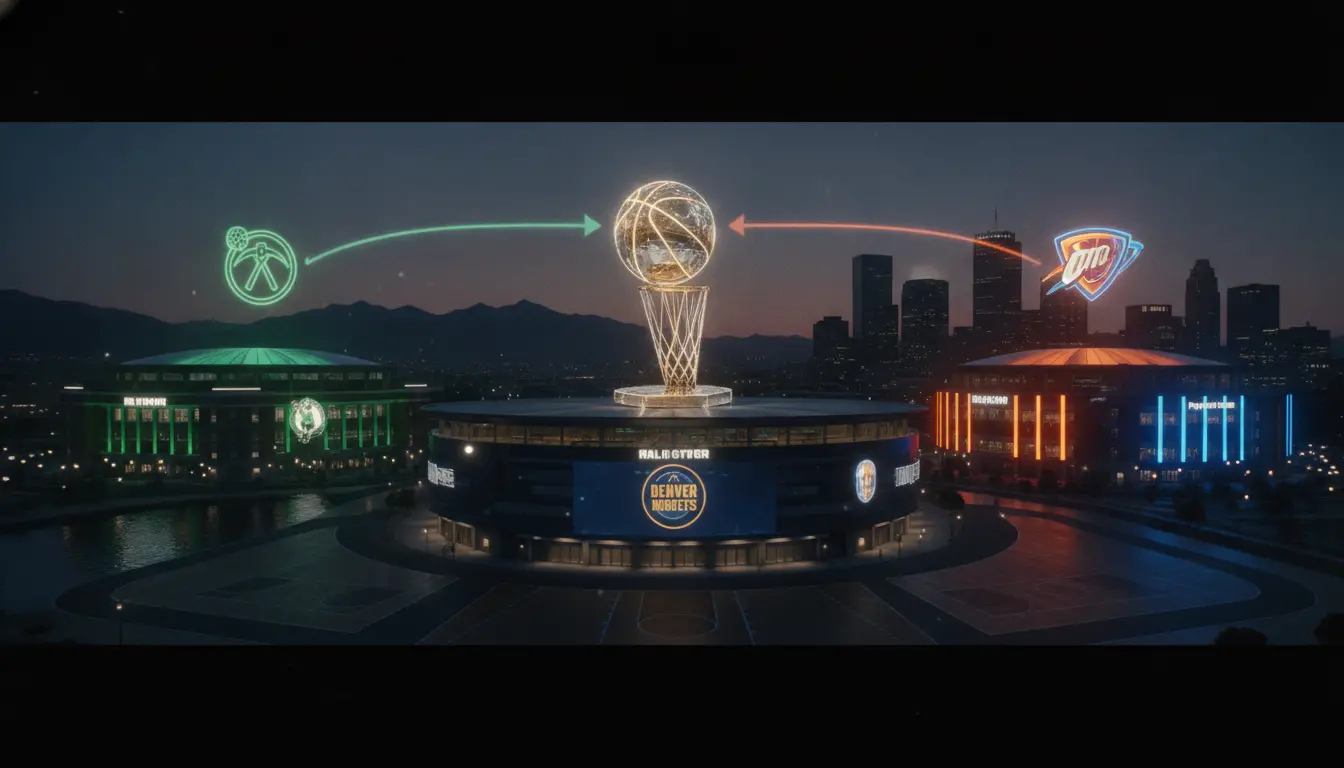 Perspectiva del Campeonato de la NBA 2026-27: Denver, Boston y Oklahoma City Solidifican su Estatus de Contendientes Tempranos