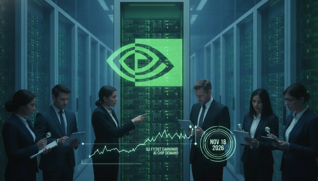 Nvidia Bajo Intenso Escrutinio Ante los Resultados del Tercer Trimestre del Año Fiscal 2027 en Medio de la Implacable Demanda de Chips de IA