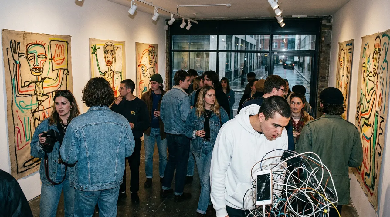 伦敦PRIEST展览：天真艺术与现代青年主题的交融