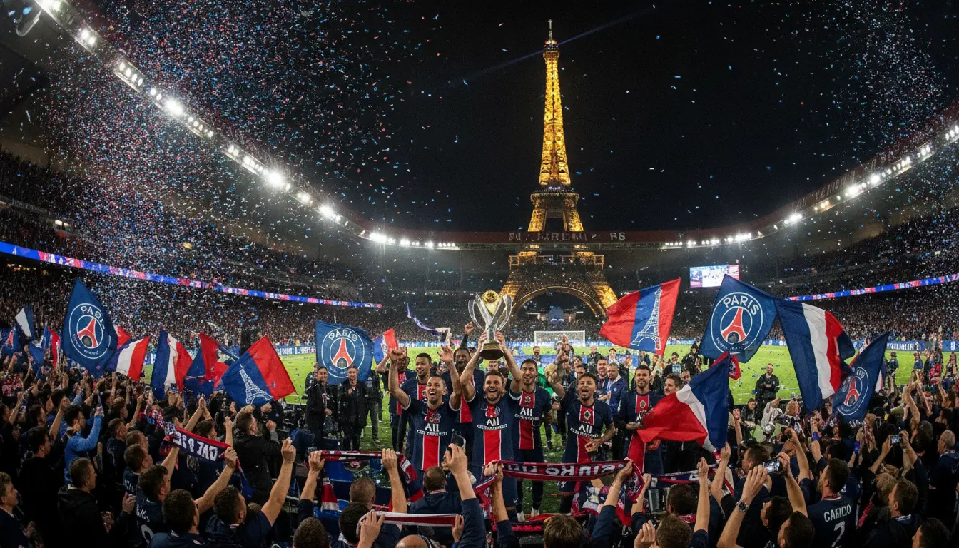 El Paris Saint-Germain Consolida su Hegemonía de Décadas en el Fútbol Francés