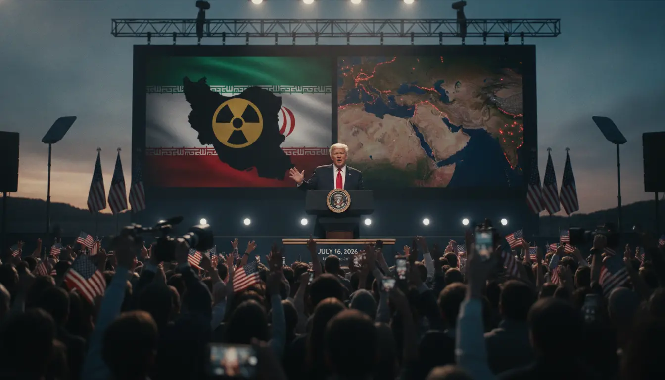 Presidente Trump Prestes a Anunciar Novas Sanções ao Irã em Meio a Tensões Regionais Crescentes