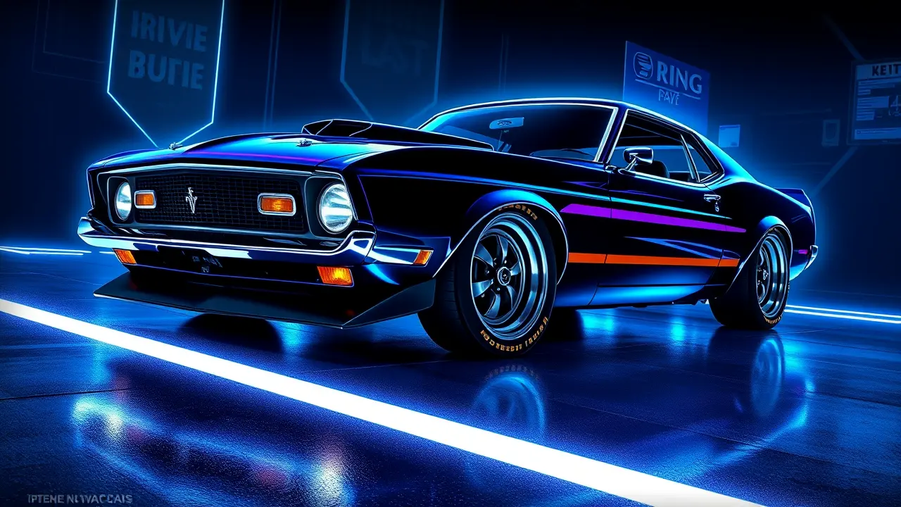 Ringbrothers Unveil KINGPIN Restomod 1969 Ford Mustang at SEMA