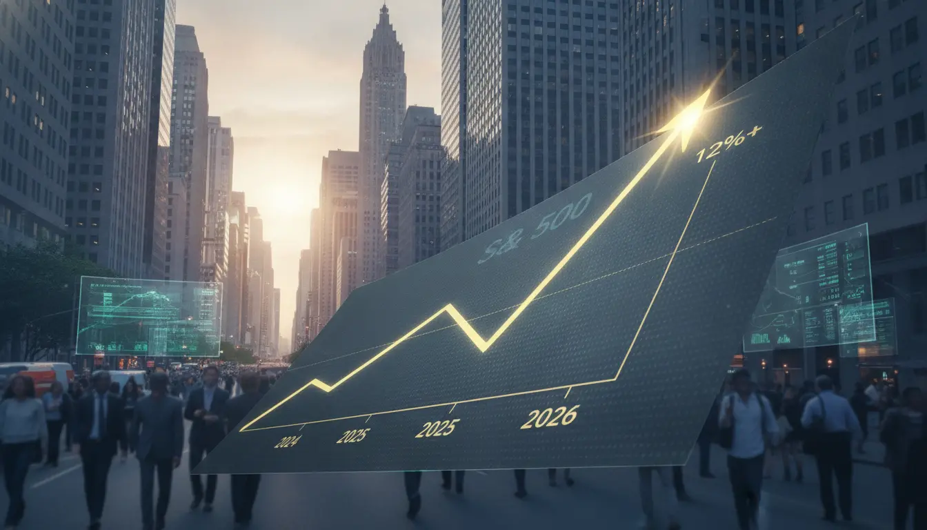 El S&P 500 apunta a ganancias acumuladas de más del 12% para fines de 2026 en medio de una perspectiva económica optimista