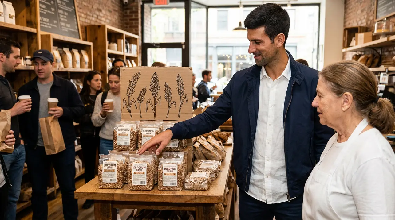 Saint-Urbain推出诺瓦克·德约科维奇支持的无麸质零食品牌