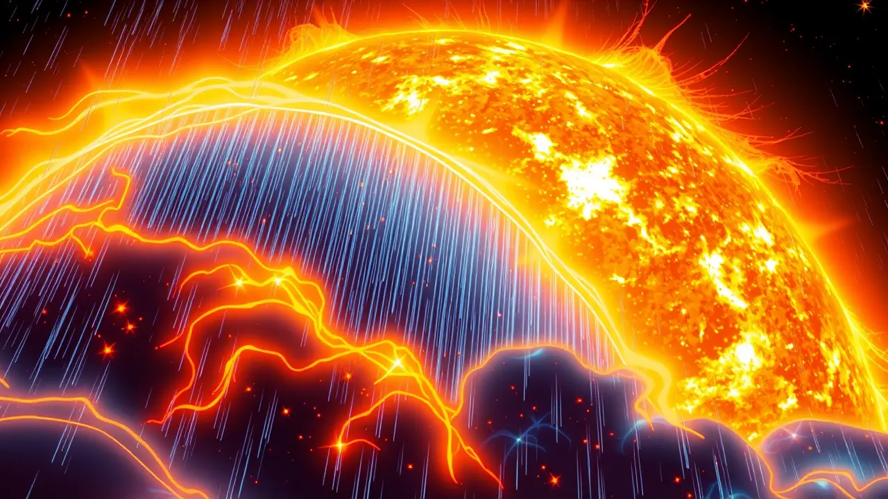 Solar Mystery Solved: Scientists Unlock the Physics Behind the Sun's Fiery Plasma Rain