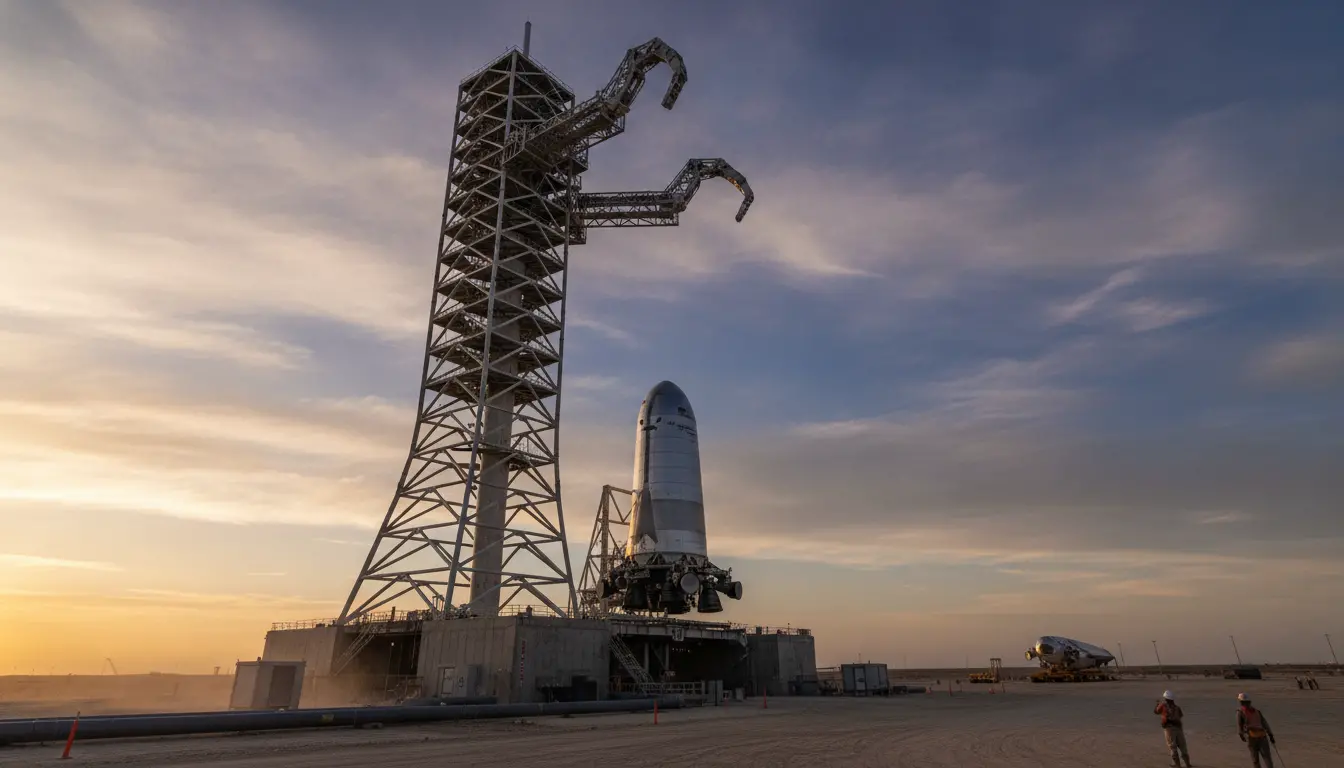 SpaceX Mendekat ke Penangkapan Menara 'Mechazilla', Langkah Penting untuk Penggunaan Kembali Roket yang Cepat