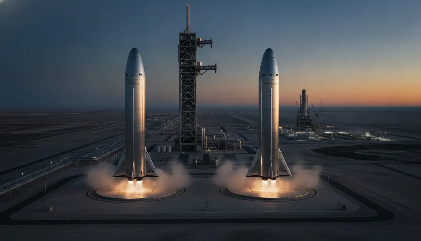 SpaceX Bidik Penerbangan Uji Orbital Starship Komprehensif dan Pendaratan Ganda pada Akhir 2026